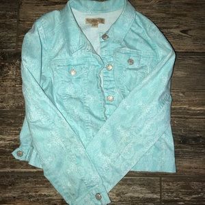 Mint green Nine West jacket